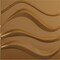 Ekena Millwork 19 5/8in. W x 19 5/8in. H Wave EnduraWall Decorative 3D Wall Panel Covers 2.67 Sq. Ft. WP20X20WVDVG - alternate 1
